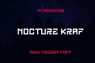 Nocture Kraf Font Font Download