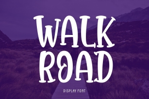 Walk Road Font Download