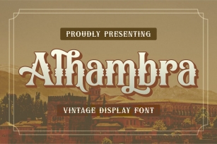 Alhambra Font Download