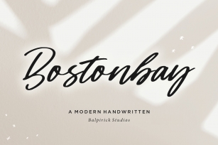 Bostonbay Font Download