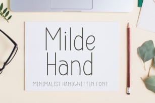 Milde Hand Font Download