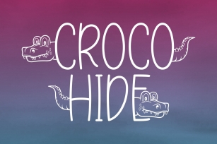 Croco Hide Font Download