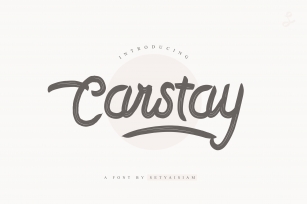 Carstay Font Download