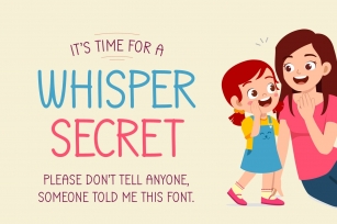Whisper Secret Font Download