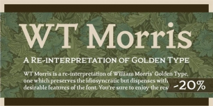 WT Morris Roman Font Download