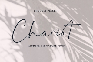 Chariot Font Download