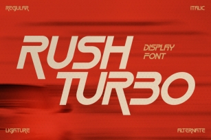 Rush Turbo Font Download