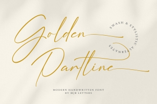 Golden Partline Font Download