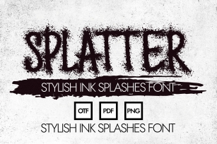 Splatter Font Download