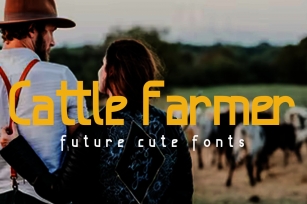 Cattle Farmer Font Download