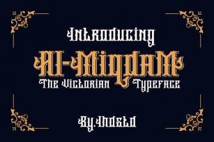 Almiqdam Victorian Typeface Font Download