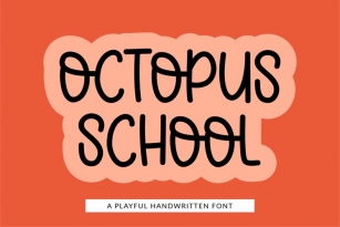 Octopus School Font Download