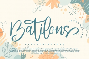 Batilons Script Font Download