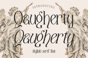 Qaugherty Font Download