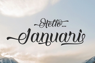 Hello Januari Font Download