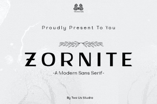 Zornite - Modern Sans Serif Font Download