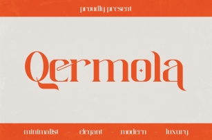 Qermola Modern Display Font Download