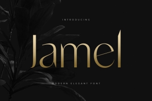 Jamel - Modern Elegant Font Font Download