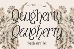 Qaugherty Stylish Serif Font Download