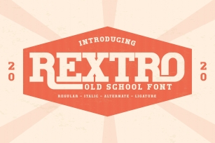 Rextro Old School Font Download