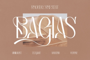 Bagias Modern Serif Font Download