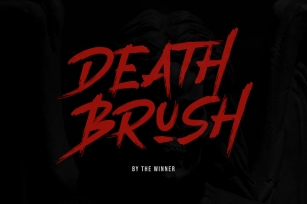 Death Brush Font Download