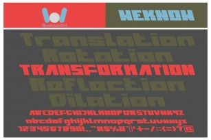 Transformation Font Download