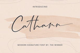 Cathann Font Download