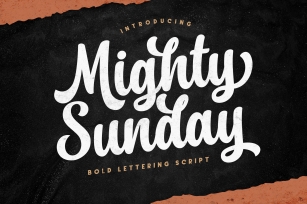 Mighty Sunday Font Download