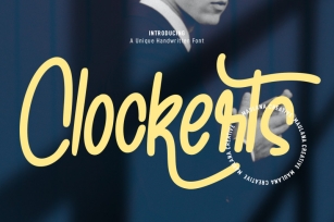 Clockerts Unique Handwritten Font Font Download