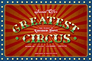 Greatest Circus Font Download