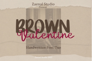 Brown Valentine Font Download
