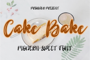Cake Bake Font Download