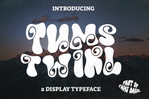 Tums twirl a quirky display Font Download