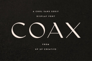 Coax Display Font Font Download