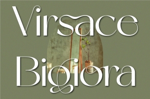 Virsace Bigiora Font Download