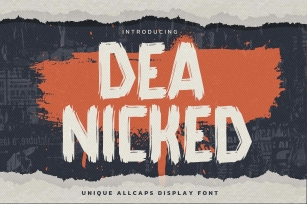 Dea Nicked Font Download