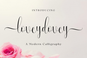 Loveydovey Font Download