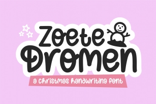 Zoete Dromen Font Download