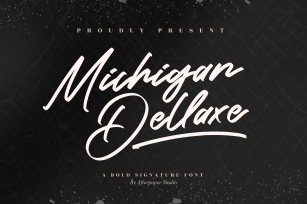 Michigan Dellaxe Font Download