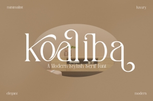 Koaliba Typeface Font Download