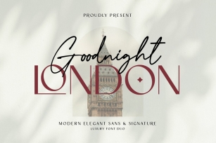 Goodnight London Font Download