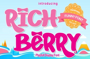 Rich Berry Font Download