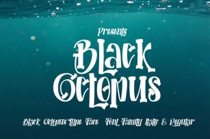 Black Octopus Font Download