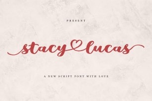 Stacy Lucas Font Download