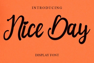Nice Day Font Download