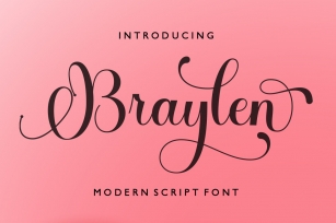 Braylen Script Font Download