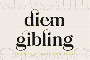 Diem Gibling Font Download