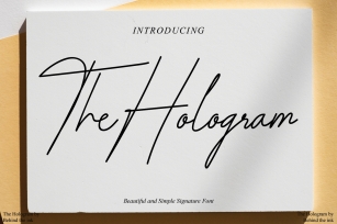 The Hologram Font Download