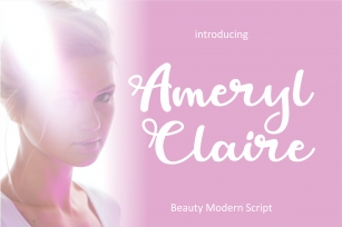 Ameryl Claire Font Download